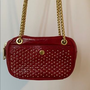 Rebecca Minkoff studied red purse
